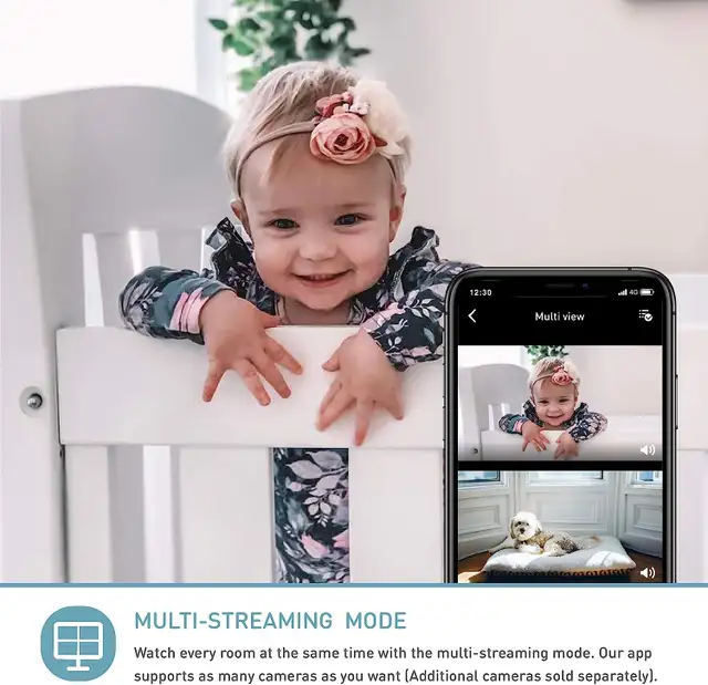 Lollipop Smart Baby Camera with Cry Detection - NEW, NEVER USED in Gates, Monitors & Safety in City of Toronto - Image 7