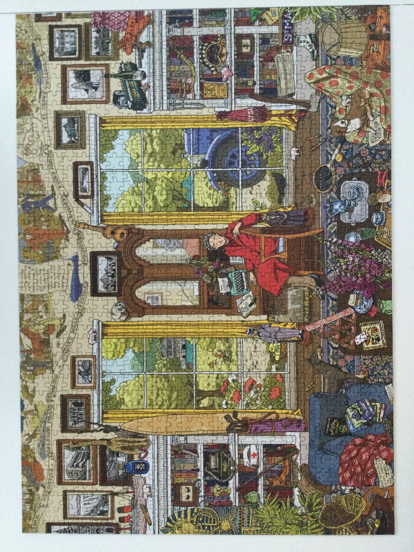 Agatha Christie 1000pc Puzzle in Hobbies & Crafts in Prince George