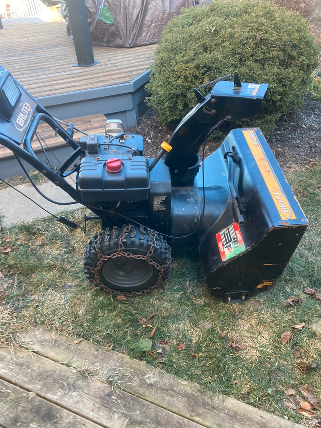 Brute 10.5HP snowblower Snowblowers Barrie Kijiji
