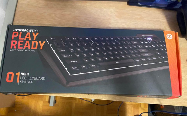 Cyberpower Nohi LED Gaming Keyboard in Mice, Keyboards & Webcams in City of Toronto