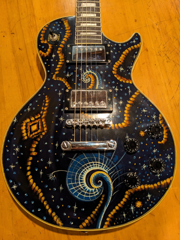 ROXY - Les Paul  - Artist Painted in Guitars in St. Catharines - Image 2