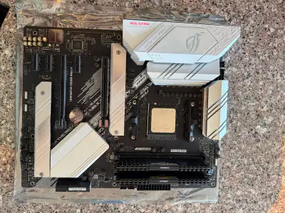 Asus ROG Strix B-550-A motherboard  Ryzen 7 3800x CPU  32GB RAM, View more