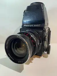 Mamiya RB67 Pro S Film Camera with 65mm Lens 