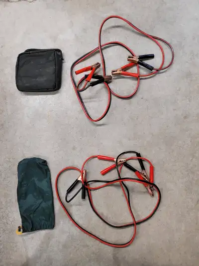Jumper / booster cable for car batteries, 12 feet long, 8 gage. New , clean. They have the case. I h...