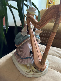 Doll with harp for sale 