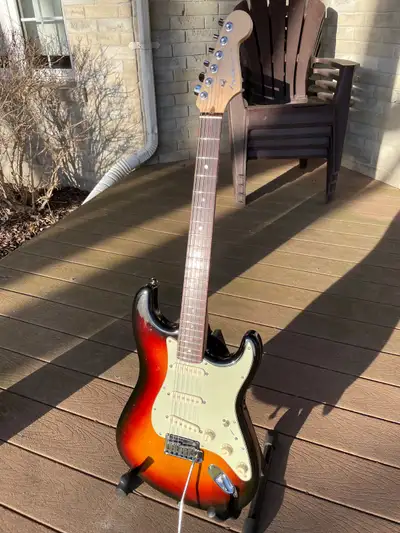2009 Fender American Deluxe Stratocaster Guitar, View more