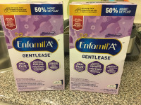Enfamil gentle ease formula- 2 sealed refills each for $40