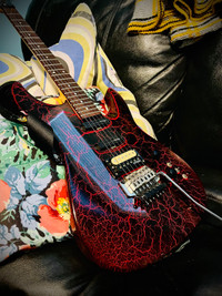 80s Profile Crackle Shred Guitar