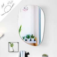 BRAND NEW HomeFull 24"x36" Frameless Irregular Mirror