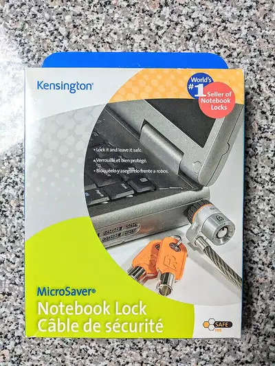 Kensington Microsaver Notebook Lock-new in box, View more
