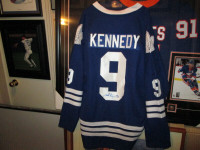 Ted Kennedy Signed Toronto Maple Leafs Jersey