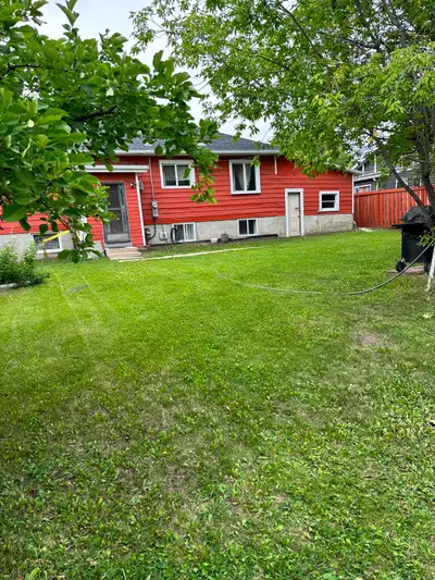Home for sale by Avondale area. 10111 108 Avenue. Sits on a double lot, with crabapple tree in the b...