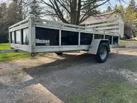 Aluminum 12x6 utility trailer NEW wheels/tires