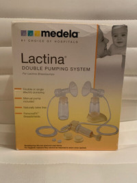 Medela Lactina Double Manual Breast Pump