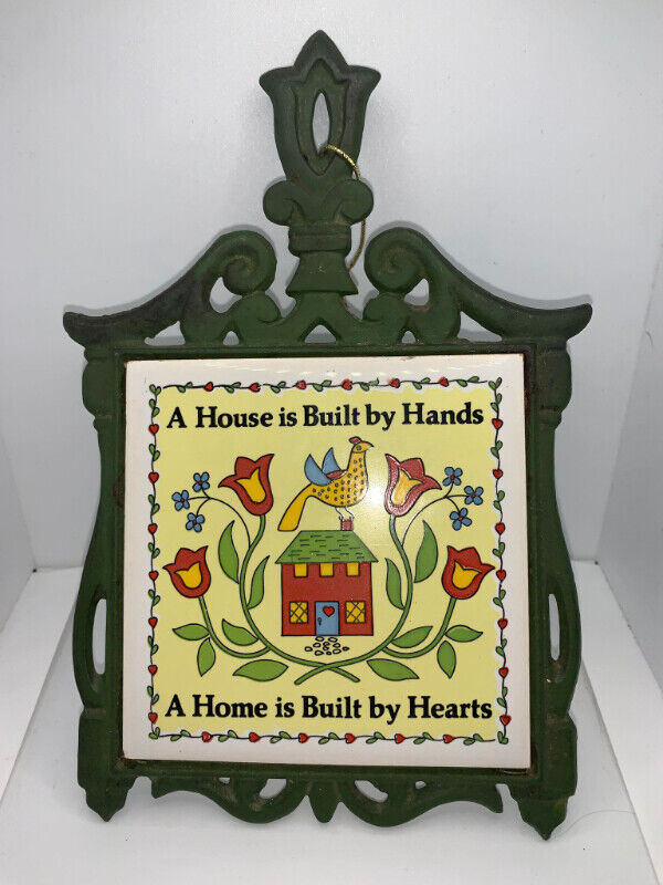 Home Decor - Trivet Tile Iron in Arts & Collectibles in Fredericton