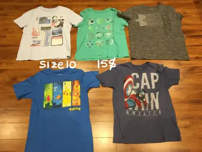 Vêtements garçon/Boy Clothes Size 10, View more