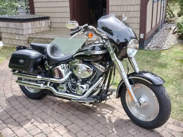 100th Anniversary Harley Fatboy in Street, Cruisers & Choppers in Gatineau - Image 4