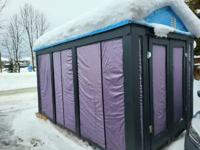 PRICE DROP! WANT GONE ASAP! ICE FISHING HUT TRAILER , View more