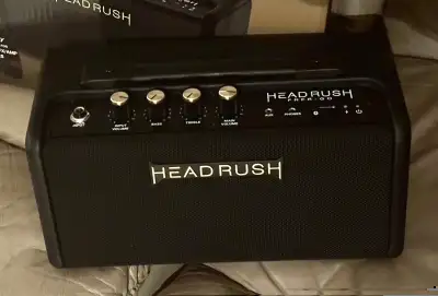 This little 30-watt powered Headrush speaker is rechargeable and runs for many hours on a charge. In...