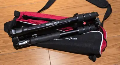 Manfrotto Befree Advanced Camera Tripod Kit - Model MKBFRTA4BK-B, View more