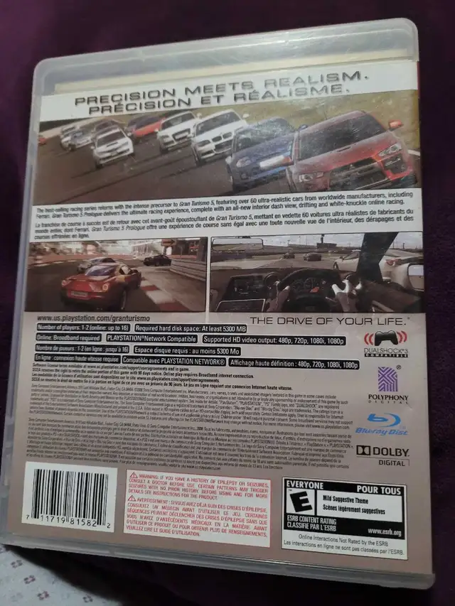 Gran Turismo 5 Prologue PS3 in Sony Playstation 3 in City of Toronto - Image 3