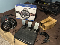Racing wheel/pedals/stand pc/ps4 works 4 it 2 