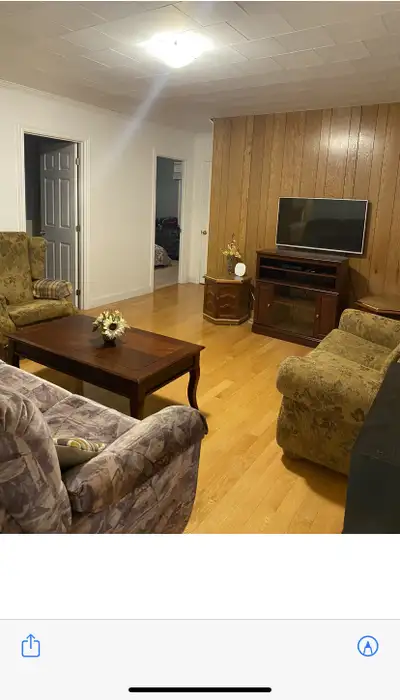 Appartement tout inclus au centre-ville de Rimouski. Étudiants ou travailleurs temporaires. Meublé ;...