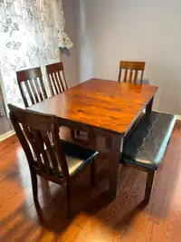 Dining Table Leaf Extendable (Ashley Furniture)