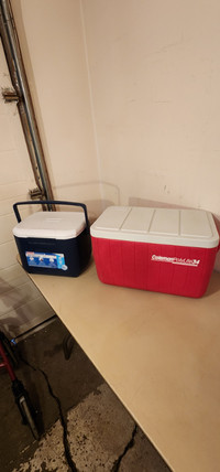 Colman Coolers PolyLite34 and Excursion