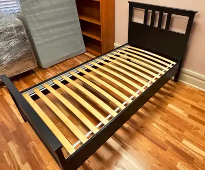 IKEA HEMNES TWIN BED COMPLETE FRAME LATS & FASTENERS, View more