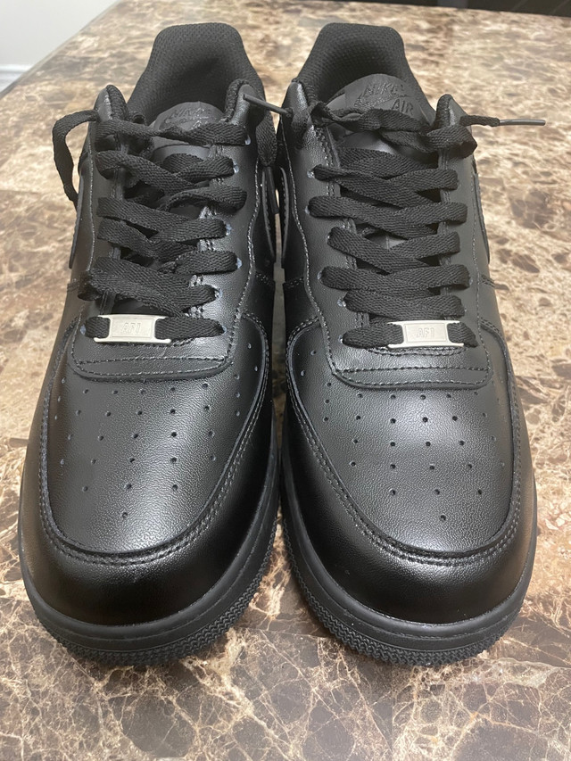 Black air forces size 12  in Men's Shoes in City of Toronto