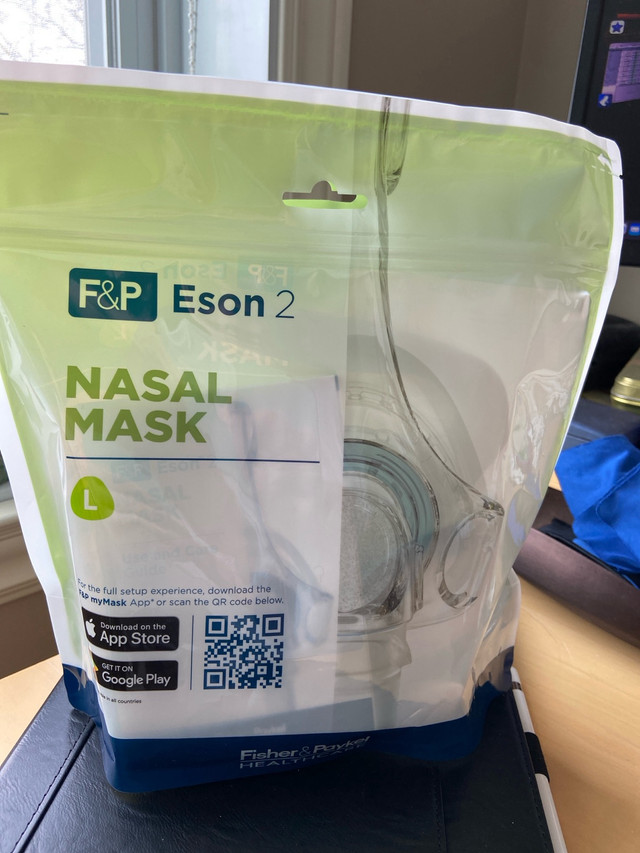 Masque CPAP Eson 2 neuf dans Santé et besoins spéciaux  à Sherbrooke
