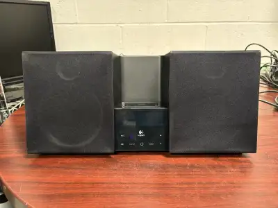 - Logitech S-0217A Docking Audio Station - iPod, Radio, AUX - Comes with adapter - In good condition