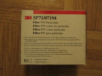 3M 07194 P95 particulate filter New sealed box of 10 5P71