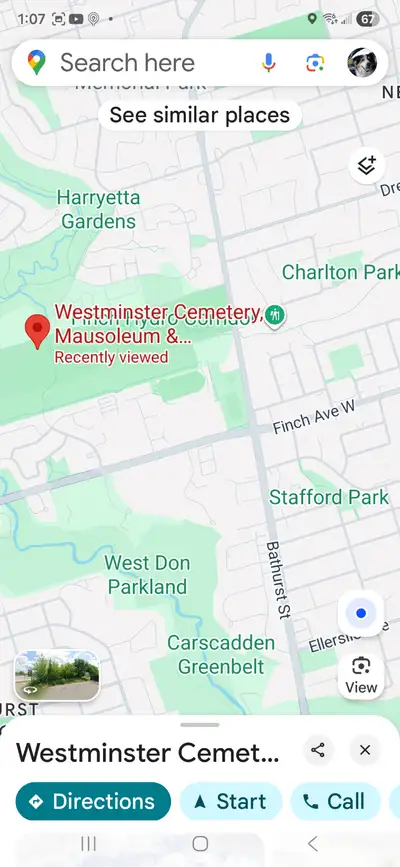 2 adjacent plots, Westminster Cemetery, North York. Flat Markers. Block P, Section 271, Lots 3 and 4...