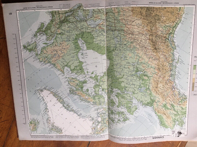 Great World Atlas 1963 by Reader's Digest, First Edition in Arts & Collectibles in Mississauga / Peel Region - Image 4