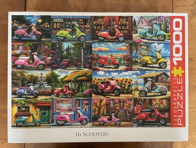 Casse-tête Eurographics 1000 pièces - 16 Scooters - 10$, View more
