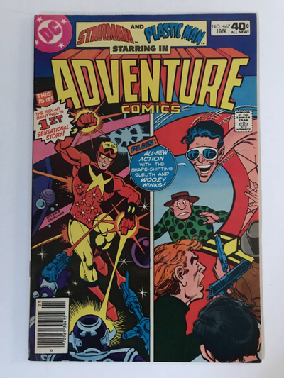 Adventure Comics #467 to #478 - Plastic Man, Starman, Aquaman, View more