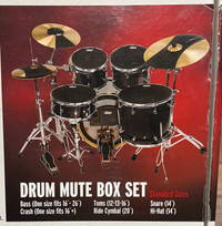 SoundOff  8 piece drum mute set 