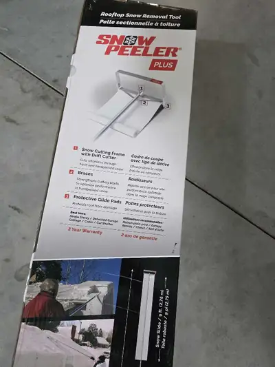 PolarMade Snow  Peeler Plus roof snow rake, View more