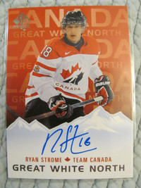 NHL Ryan Strome Team Canada Auto