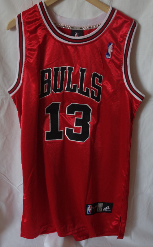 Joakim Noah Signed Adidas Bulls Jersey in Arts & Collectibles in Edmonton - Image 3