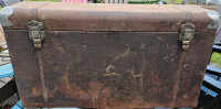 Antique car trunk.  Not sure what make and model it is from.