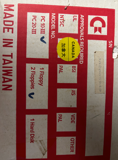 Selling Vintage commodore PC10-III computer and keyboard., View more