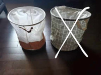 Laundry basket retractable brand new/sac à linge neuf