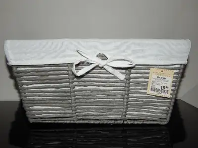 Very solid with metal bars around and at the bottom. 14.24" x 10.5" x 7" 36 x 27 x 18 cm