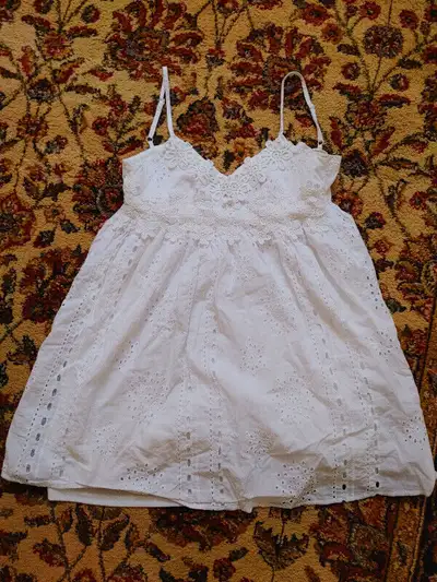White summer dress brand "rebellion" size XS, View more