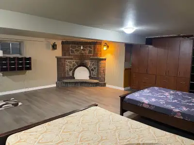 Basement for rent, View more