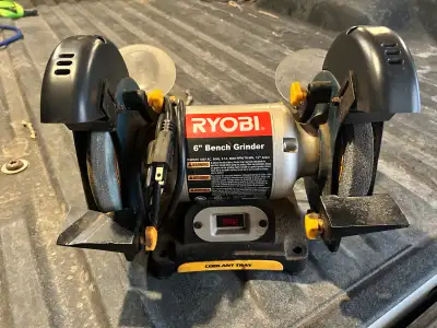 Ryobi Bench Grinder. Works great! $50 OBO