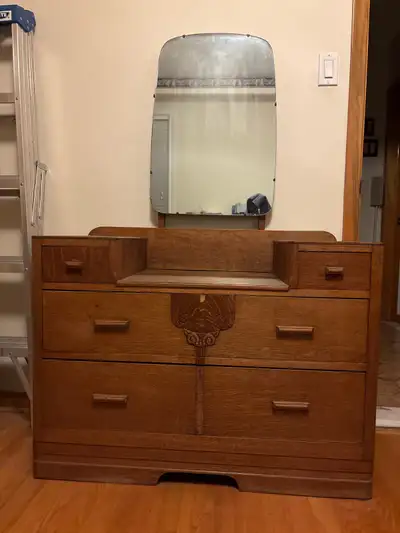 Antique Vanity Dresser, View more